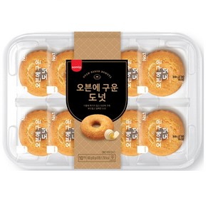 삼립 오븐에 구운 도넛 1팩(10입) 400g 오븐도넛, 1개