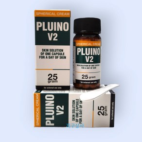 (1+1) 브이큐엠 플루이노 Pluino V2 스페리컬 부스터 크림 25ml+수분팩2매, 2개, 25ml