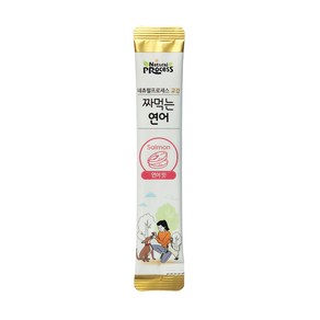 네츄럴프로세스 교감 짜먹는스틱 연어 30P /강아지 고양이 겸용 츄르간식, 10g, 30개