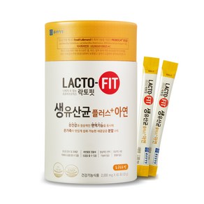 종근당건강 락토핏 생 유산균 + 아연, 120g, 1개