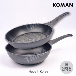 [국내생산] 코맨 블랙윈 IH 인덕션 티타늄코팅 후라이팬 궁중팬 26cm 28cm, 1개, 블랙윈 IH 프라이팬 26cm