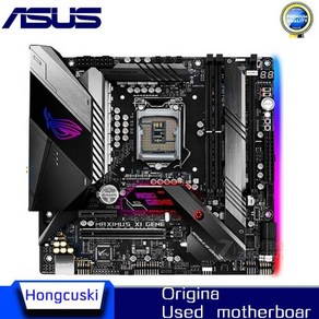 Asus ROG MAXIMUS XI GENE LGA1151 용 데스크탑 인텔 Z390 DDR4 PCI-E 3.0 마더보드 LGA USB3.0 M.2 SATA3, 1개