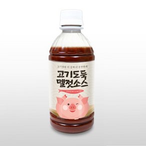 안주발 고기도둑 멜젓소스 360g 1병, 맛선택:라이트30gX10P, 350g, 1개