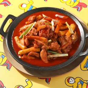 남도분식 춘천 닭갈비 떡볶이 4 팩, 4개, 1kg