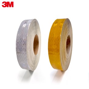 3M 3310 3311 연질 고휘도 반사테이프 20mm 35mm X 1m, 백색, 1개