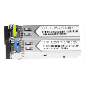 1000Base - BX 트랜시버 1.25Gbps BIDI 3km-20km SFP 모듈 LC/SC 커넥터 광섬유 스위치와 호환 가능, 03 LC-3KM 1Pai, 1개