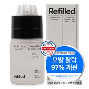 리필드 사이토카인 탈모용 모이스처 케어 헤어 앰플토닉, 1개, 100ml