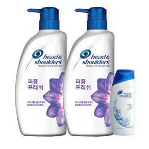 헤드앤숄더 퍼퓸 프레쉬 샴푸 750ml 2개 + 헤드앤숄더 딥클린 샴푸 90ml 1개, 3세트