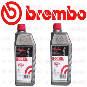 bembo bake fluid 브렘보 브레이크액 오일 도트 DOT 4 500ml, 1개