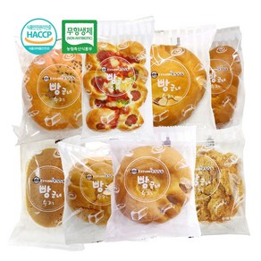 드림푸드 빵굽네 수제빵 개별보장 랜덤 1BOX, 15개, 80g