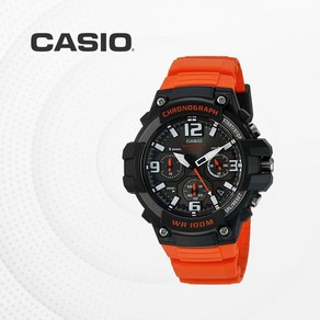 카시오 CASIO MCW-100H-4A 남자 남성 군인 군용 군대 우레탄 방수시계