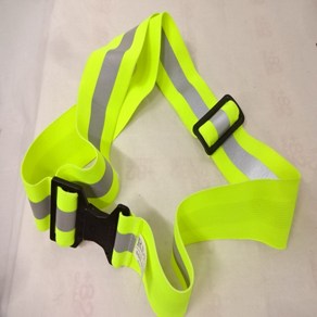 US PT 러닝 PT 벨트 반사클립 야간 반사 러닝기어용 HiVisible 반사 Yellow Reflective PT Belt MADE I N USA