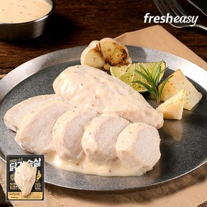 프레시지 [fesheasy] 누구나홀딱반한닭 맛있는 소스 닭가슴살 갈릭크림치즈맛 100g 1팩, 1개