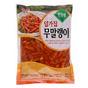 일가집 무말랭이 무침 1kg, 2개