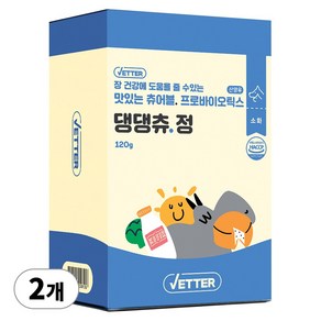 핏펫 베터 반려동물 댕댕츄정 영양제 30p, 2개, 장건강/유산균, 30회분