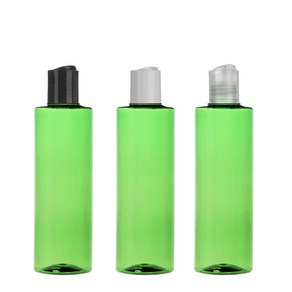 허브스프레이 프레스캡 플라스틱용기 30ml~500ml, 각녹색용기 투명캡, 250ml, 1개