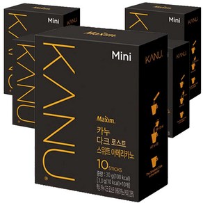 카누 미니 다크 로스트 스위트 아메리카노 50T (150g), 150g, 10개입, 5개