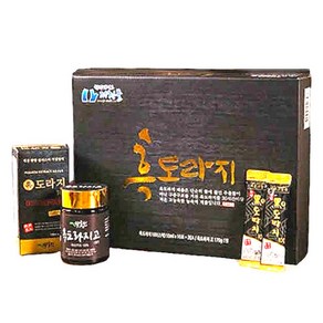 약초인 흑도라지 선물세트 흑도라지고170g+흑도라지스틱20포, 170g, 2개