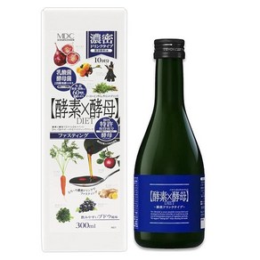 MDC메타볼릭 효소음료 이스트×엔자임 다이어트(300ml/포도맛) 발효 시 무설탕 국산 (효소 / 효모 펩타이드 / 캔들부시) 단식 대체 프티단식효소주스, 300ml, 1개