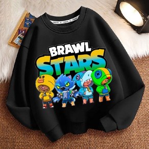 BRAWL STARS 브롤스타즈 아동 레온캐릭터 맨투맨 티셔츠