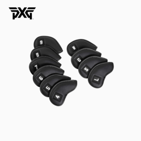 PXG 아이언 헤드커버 10EA 세트 GGH1 클래식 블랙