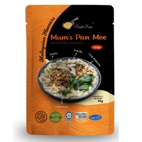 판미 멸치국수 Mum's Soup Pan Mee (멸치육수)95g Mum's Soup Pan Mee (Anchovies Both)  Mum's Pan Mee Sup, 1개, 95g