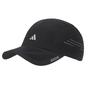 아디다스 RUNNING X ADIZERO CLIMACOOL 헬스 운동 러닝 통기성 좋은 캡 모자, black, 60호, 1개