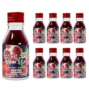 소주에 꽂아 섞어 마시는 숙희해수 젊은기운그대로 석류&복분자 60ml X 9병, 9개