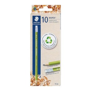 스테들러 연필 STAEDTLER Wopex 10개 1팩 CD10A6 182, 1개