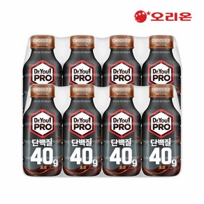 오리온 닥터유프로 단백질드링크 40g 초코(350ml) x 8팩, 8개, 350ml