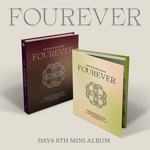 데이식스 - 미니 8집 Foueve [버전 2종 중 랜덤발송] 포토북+포토카드+유닛 포토카드+포토 스티커+인덱스 스티커+오리지널 티켓+미니 포스터