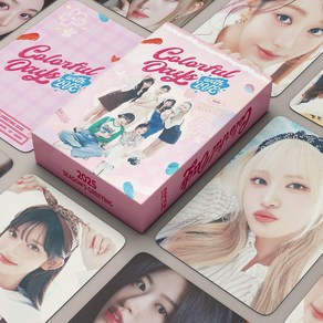 신상모음 2025 아이브 포카 시즌그리팅 집합 IVE SEASON'S GREETINGS -Coloful Days with IVE 포토카드 앨범 굿즈 55장, 3