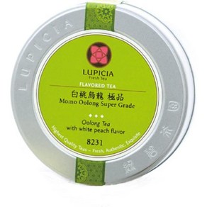루피시아 백도 복숭아 우롱차 극상품 50g 캔 리프 타입 8231, 1개, 1개입