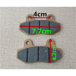 가성비짱 전동스쿠터 브레이크패드 타우러스es 브레이크패드 모토벨로 전동스쿠터 브레이크패드 오토바이 브레이크패드 할리스쿠터 브레이크패드, 1세트