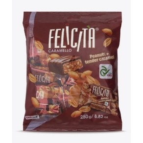 펠리시타 카라멜로 초코바 250g FELICITA CARAMELLO CHOCOLATE BAR HALAL 250g, 1개