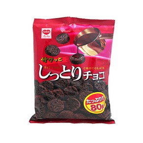 리스카 싯토리 초코스낵 촉촉한 초콜릿 과자, 80g, 2개