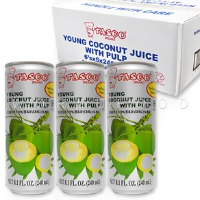 타스코 YOUNG COCONUT JUICE WITH PULP