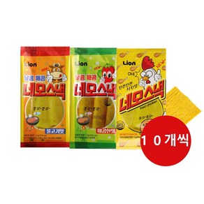 네모스낵 불고기맛 10개 + 매콤한맛 10개 + 후라이드 치킨맛 10개 + 밀키타 캔디