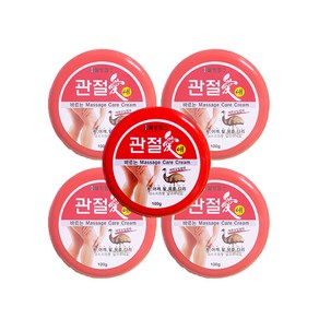 웰빙헬스 관절애 바르는 마사지크림 100g x 5개