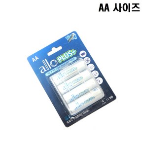 제이티원 알로플러스 AA 2400mAh 4알 1세트, 1개, 4개입