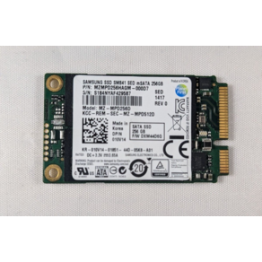 미국 테스트 완료 중고 삼성 256GB mSATA SSD SM841 MLC 941138