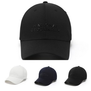 [백화점출고] 내셔널지오그래픽 고주파 로고 볼캡 3종 택1 WHITE NAVY BLACK