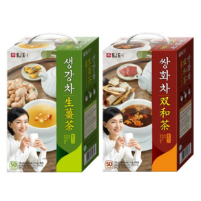 담터 생강차 50T+쌍화차 50T, 1개, 1개입, 15g