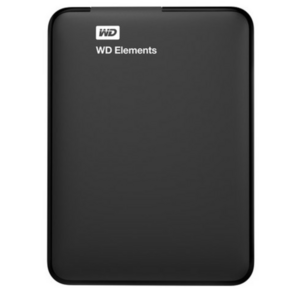 WD Elements Potable 휴대용 외장하드 2TB 블랙, Black