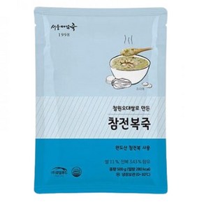 로뎀푸드 서울마님죽 참전복죽 500g, 1개