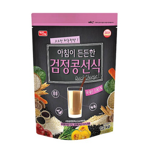 엄마사랑 아침이 든든한 검정콩 선식, 1.2kg, 3개