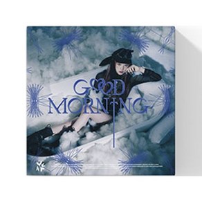 최예나 앨범 굿모닝 미니3집 Good Morning 일반반 블루 (포토북+CD+접지포스터 외) + 공식 정품 포토카드 미공포 포카 추가