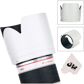 JJC Dedicated Revesible Lens Hood Shade fo Canon Canon EF 70-200mm f/2.8L is III USM 및 Canon EF 70, 1개