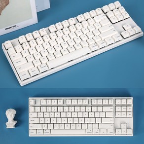 바밀로 아밀로 Mac 맥 기계식 키보드 적축 87키 핫스왑 유선 윈도우 맥 겸용, 적축(체리), 유선 87키