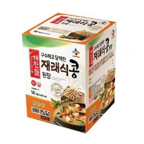 [CJ제일제당] 해찬들 구수하고 담백한 재래식 콩된장 골드 14kg